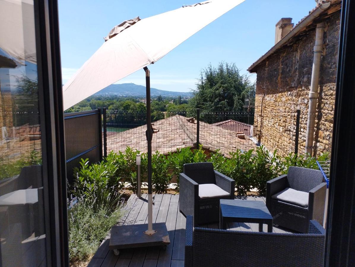 Trevoux: Loft Ravissant Avec Terrasse Lejlighed Eksteriør billede